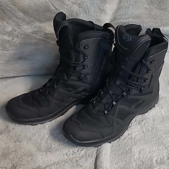 Haix Tactical Black Eagle Athletic 2.0T Boots Mens Size 12W - Picture 6 of 10